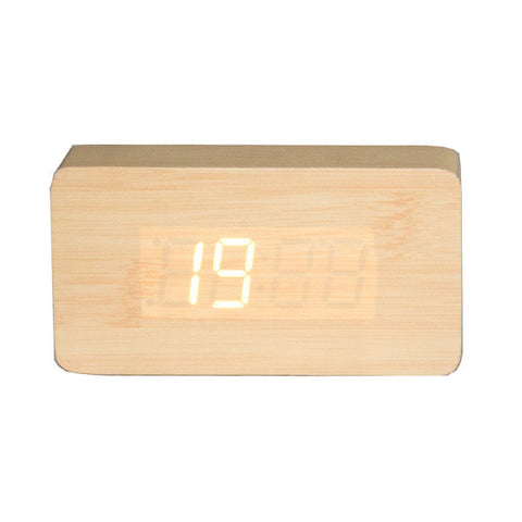 LED Wooden Clock  009