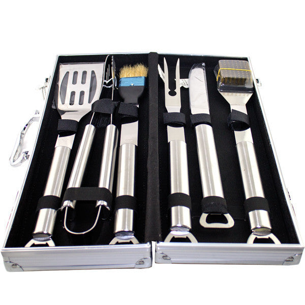 BBQ Tool Set (6pcs Stainless Steel) - 4927