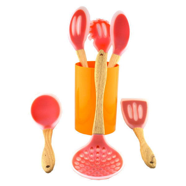 Silicon Kitchen Utensil 6pc Set - SKU