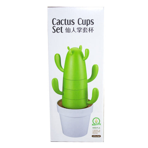 Cup Set w/Spoons (4pcs) - CWS-4PC