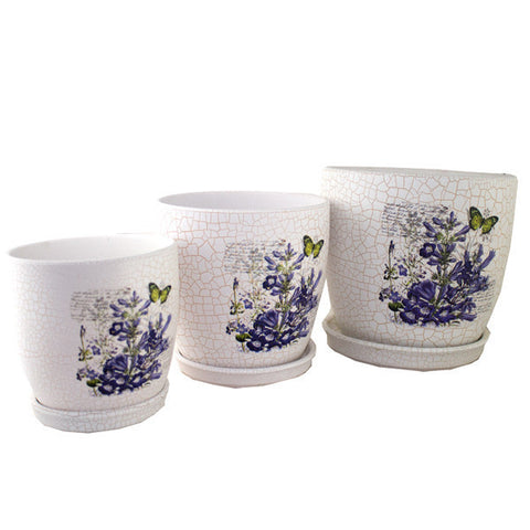 Flower Pot (Asst Sizes) - QY15072