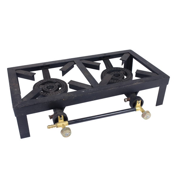 Double Burner Cast Iron Stove - S6B-2Q