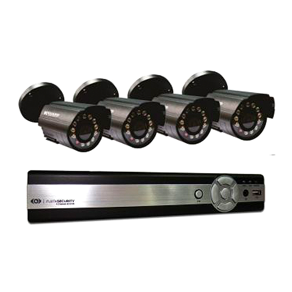 CCTV 4 Camera Security System - EL425