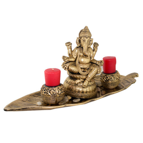 Hindu God w/Tray & Stones Set  - PT010