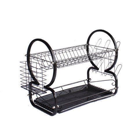 Black Metal Dish Rack - 805/B