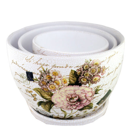 Flower Pot (Asst Sizes) - QY15087