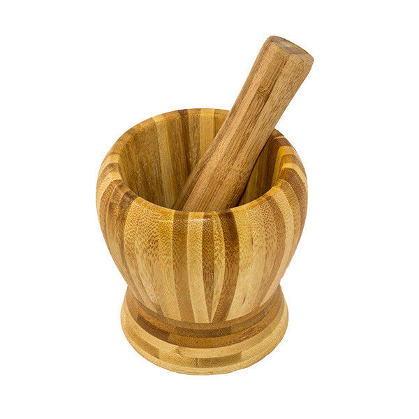 Bamboo Mortar and Pestle - BAM-MP