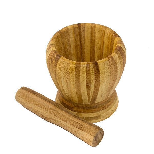 Bamboo Mortar and Pestle - BAM-MP