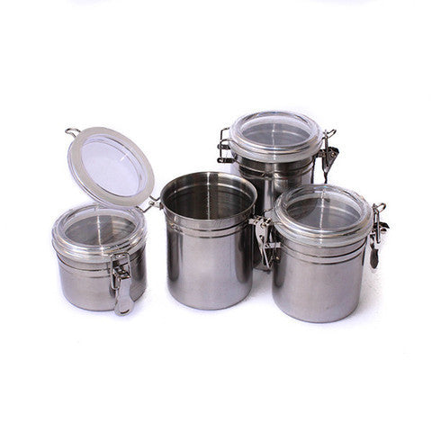 Stainless Steel Canister Set - 4PCS-591-594