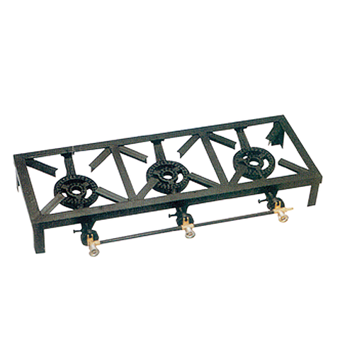 Triple Burner Cast Iron Stove - S6B-3Q