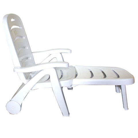 Outdoor Lounge Chair (White) - TX-1031