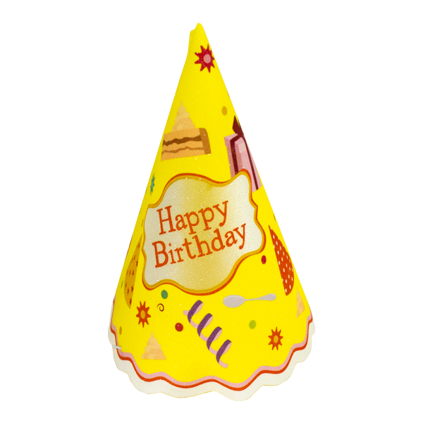 Birthday Light Up Hat (12pk) - LU-HAT001