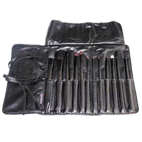 Cosmetic Brush Set (12pcs) w/PU Bags - 121351