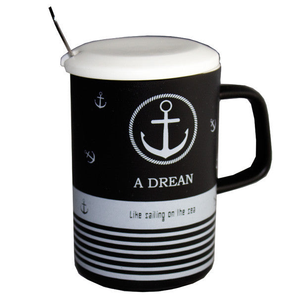 Mug wCover & Spoon - XY046