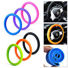 Soft Silicone Steering Wheel Cover - SW-101