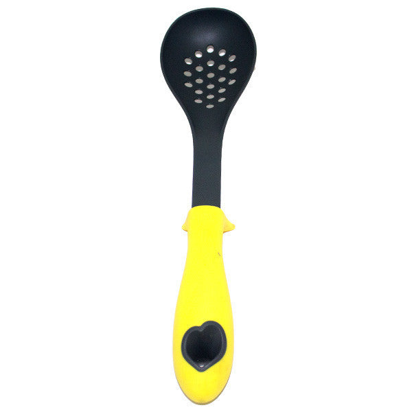 Nylon Cooking Spoon w/Holes - HY008