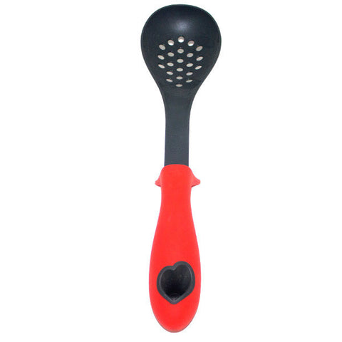 Nylon Cooking Spoon w/Holes - HY008